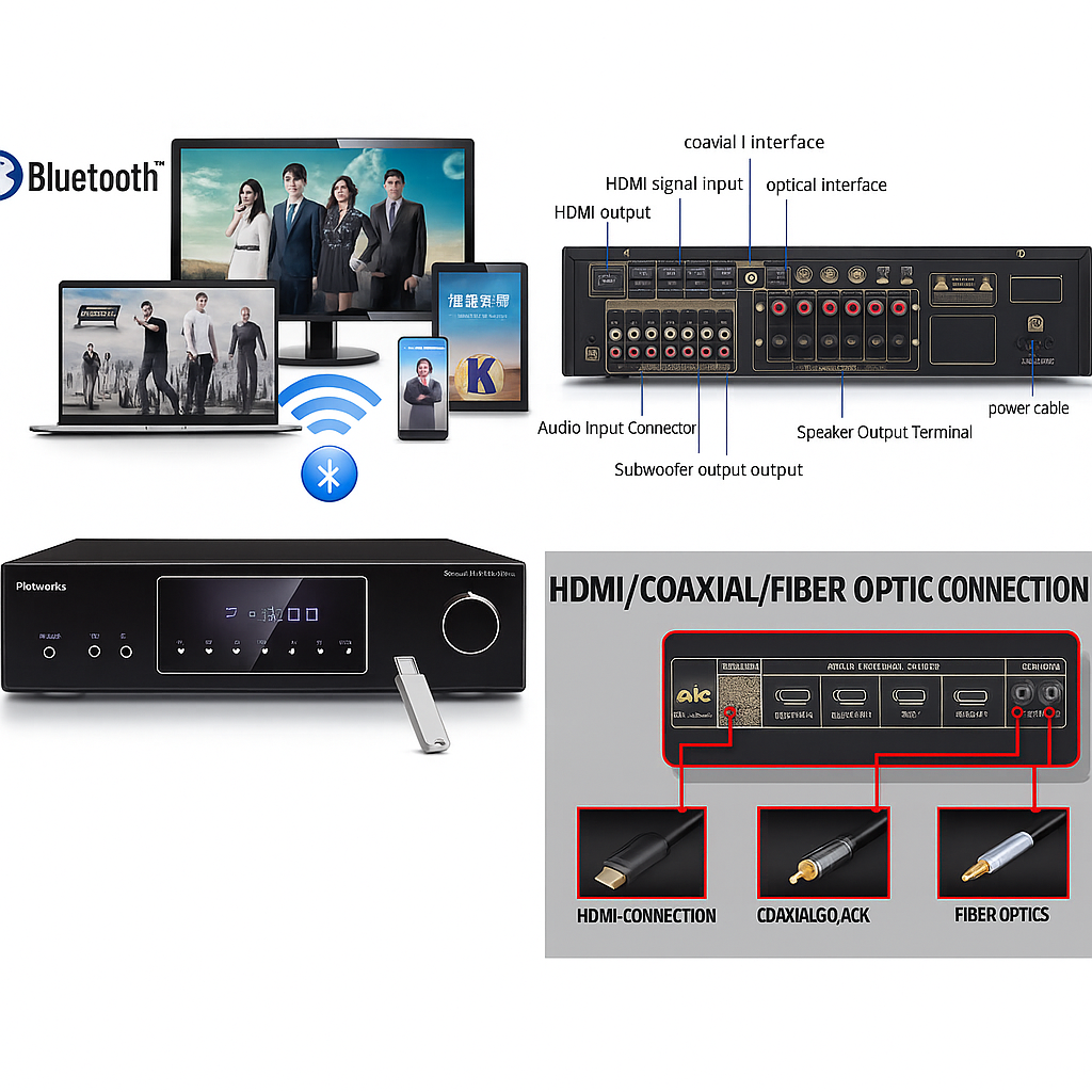 Ravion Apex 5.1 Cinema Receiver Set