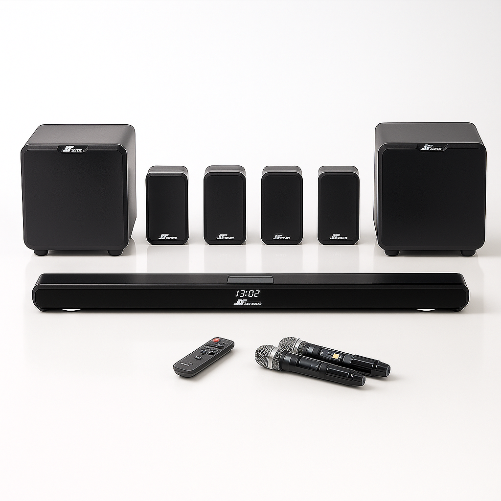 JetsonX Fusion 7.2 Wireless Karaoke Theater