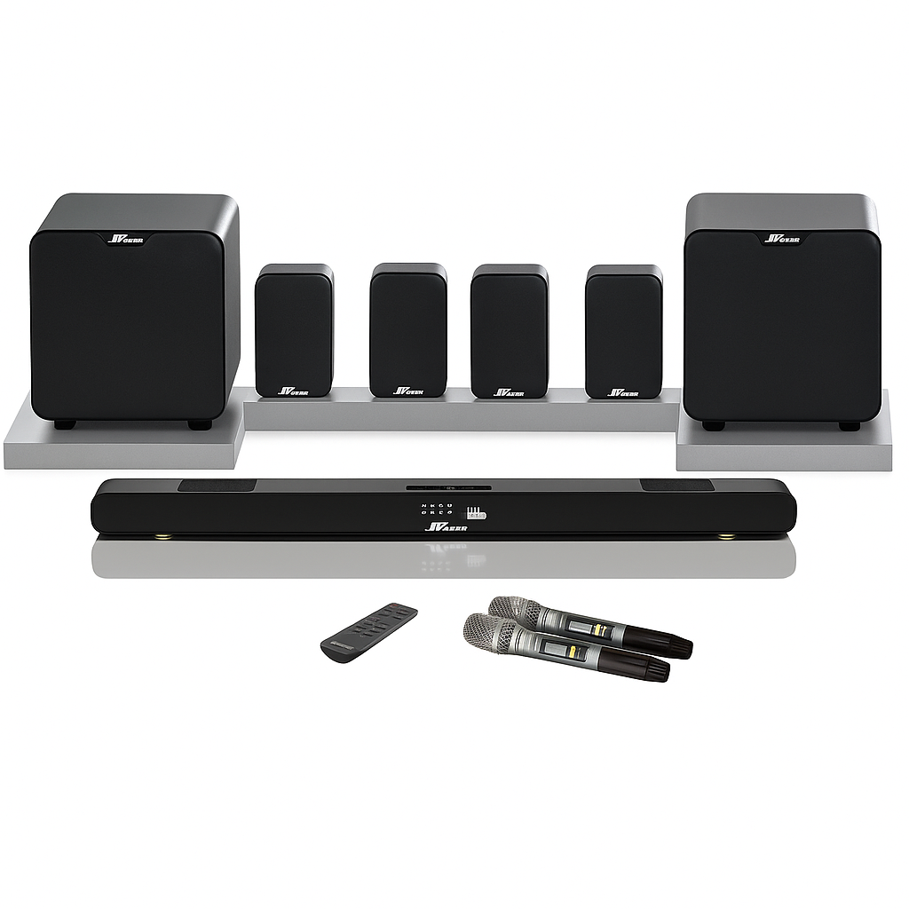 JetsonX Fusion 7.2 Wireless Karaoke Theater