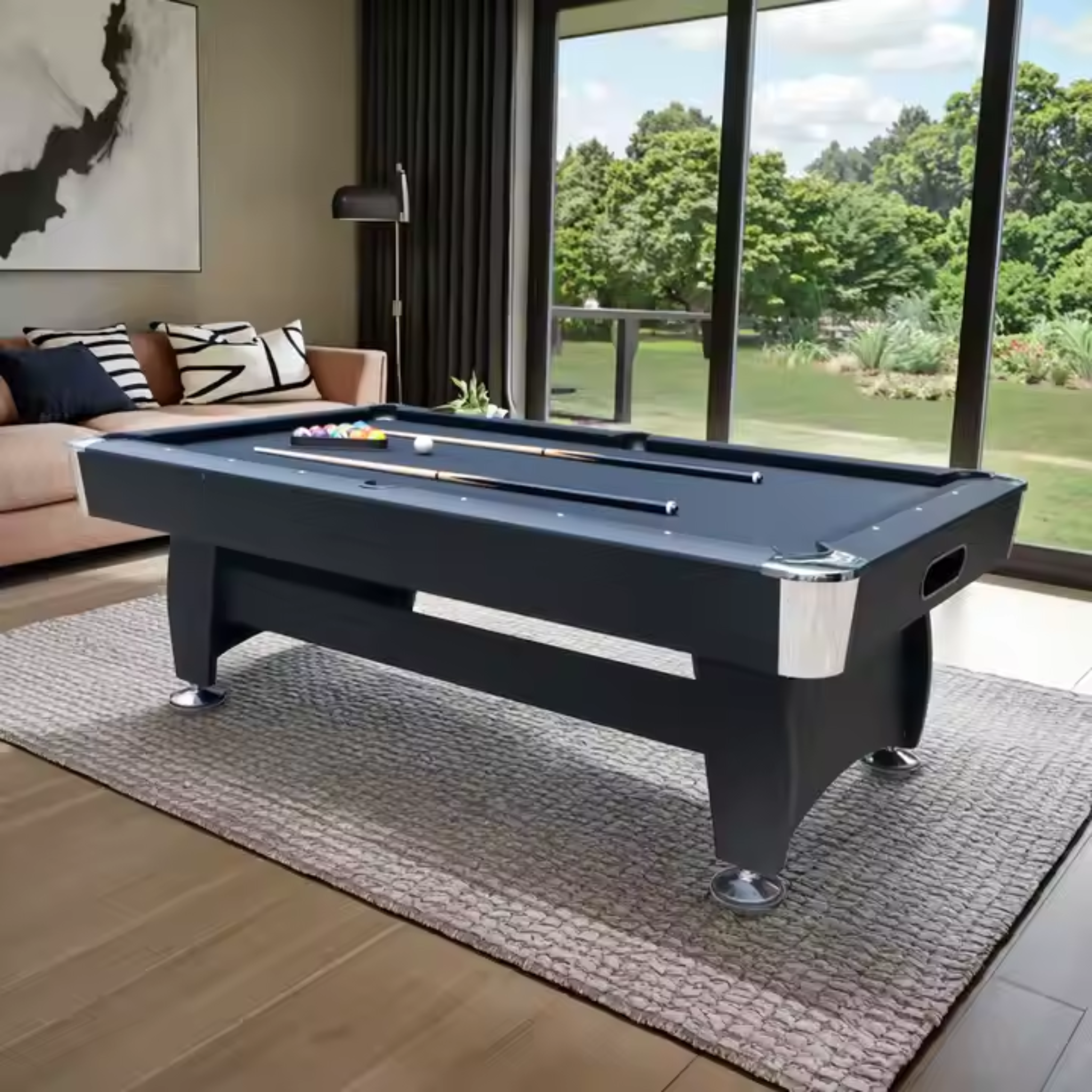 ShadowStrike Black Pro Pool Table